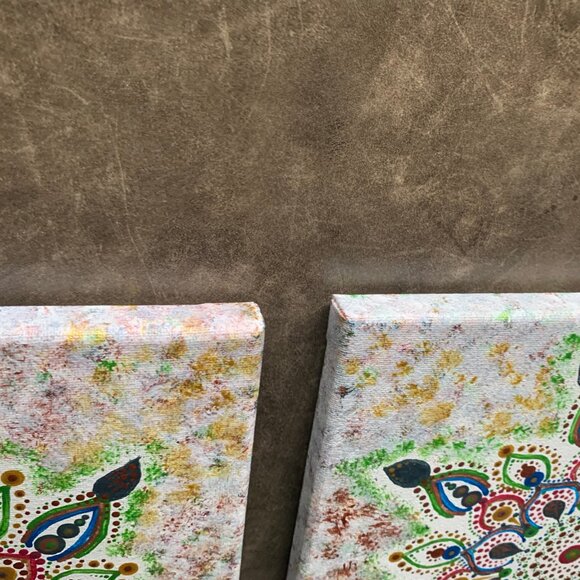 NEW Original Hand Painted Set 10x10" - Picture 7 of 11